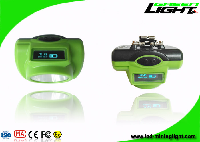 OLED Screen Cordless Mining Lights Strong Brightness 13000Lux IP68 With USB Charger