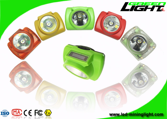 Portable Led Cordless Mining Light 10000Lux Rechargeable With OLED Screen IP68