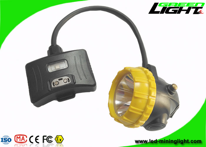 6.8Ah Big Capacity Mining Cap Lights Lightweight IP68 13-15hrs Working Time