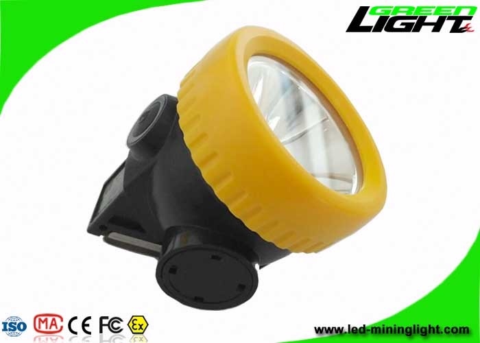 PC ABS Cordless Mining Lights 5000lux High Safety 2.2Ah 1000 Battery Cycles