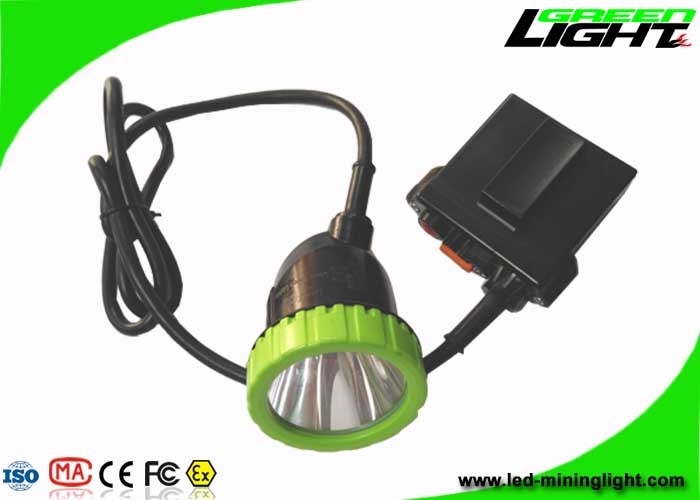 650Lum 3.7W 50000lux LED Mining Light 11.2Ah Li - Ion Battery With 13hrs Lighting Time