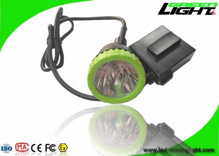 3.7W High Power LED Coal Mining Lights 50000lux 13hrs Lighting Time Head Lamps