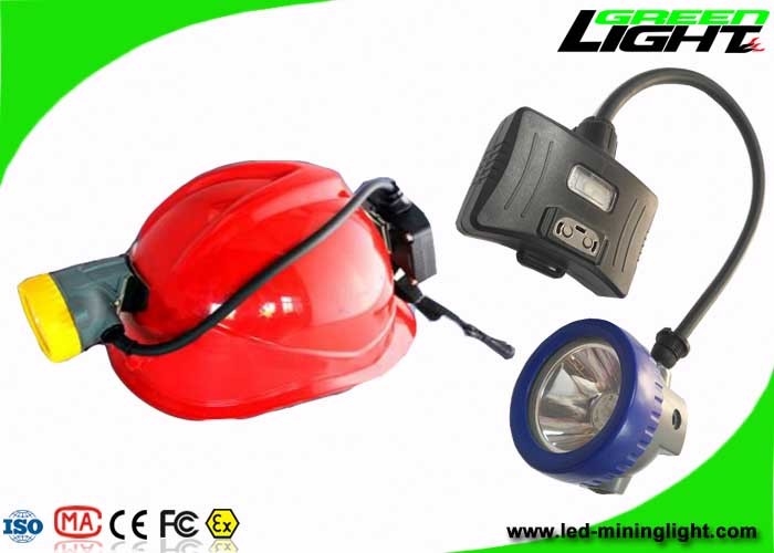Lightweight Semi Corded Coal Mining Lights 10000Lux 5.2Ah Li - Ion Battery IP68