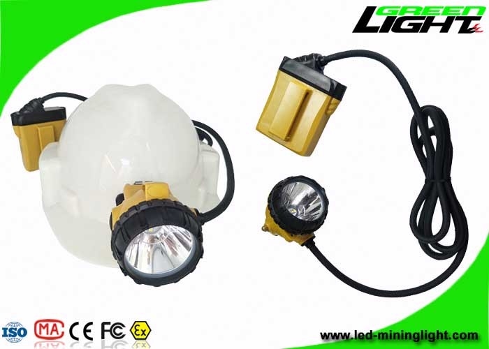 CREE LED 25000lux Coal Mining Lights 10.4Ah Samsung Battery With SOS Low Power Warning Function
