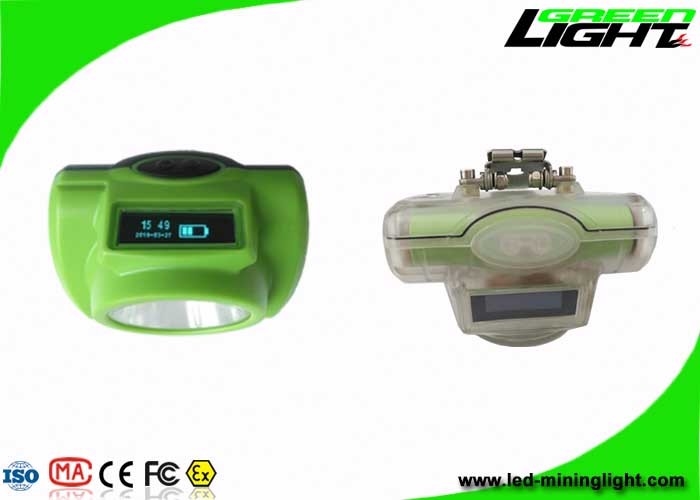OLED Screen Cordless Mining Lights 13000lux Strong Brightness Lightweight 1.78W