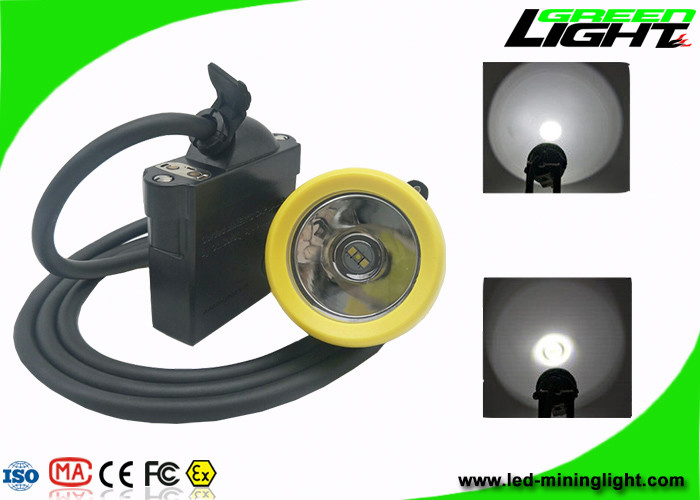 USB Charger LED Mining Light , Mining Cap Lights 10000 Lux Brightness IP68 1.67W