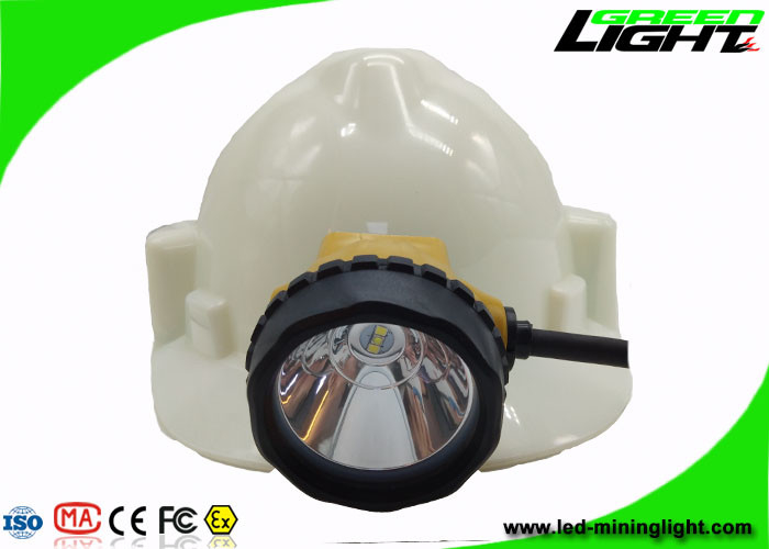 25000lux Coal Mining Cap Lights IP68 Waterproof 10.4Ah SAMSUNG Battery Long Life Time