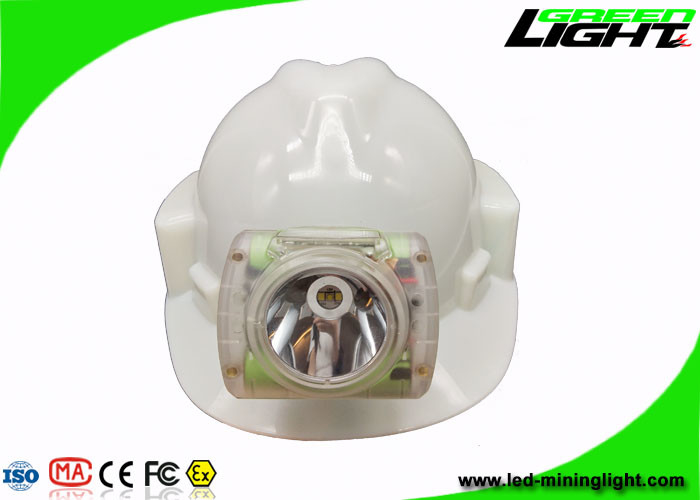 Rechargrable 6.8Ah Miners Cap Lamps Cordless Portable With Three Level Light