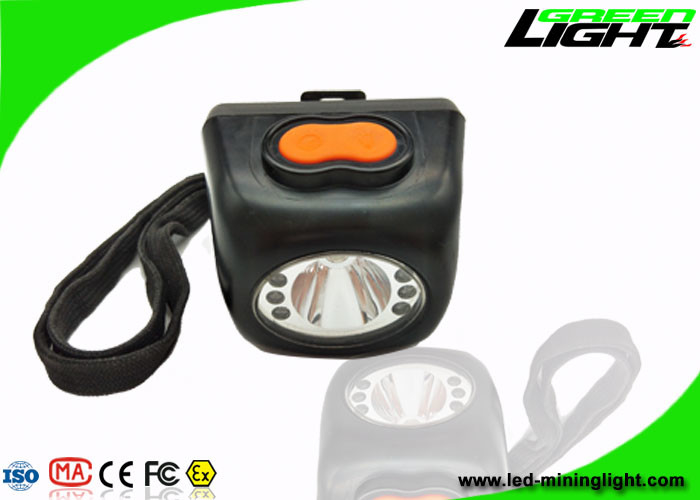IP68 Waterproof 5.7Ah Cordless Mining Lights 8000lux PC Material Lithium Ion Battery