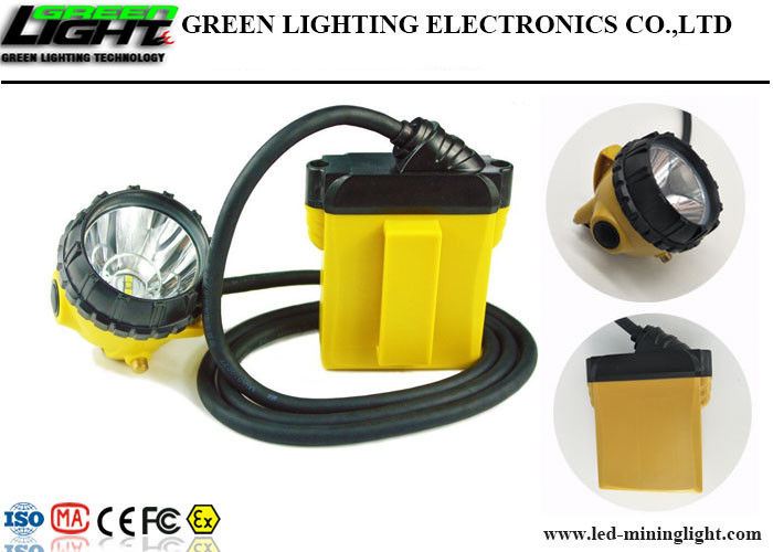 Four Lighting Modes Cordless Mining Cap Lamps 25000lux High Brightness 10.4Ah SAMSUNG Battery