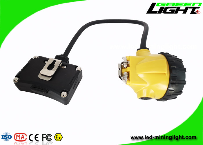 High Beam Corded Rechargeable LED Headlamp 15000lux GLS12-A With Four Lighting Modes