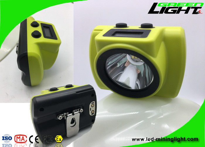 18000lux Cordless High Power Led Headlamp Ip68 Waterproof With Li - Ion Battery