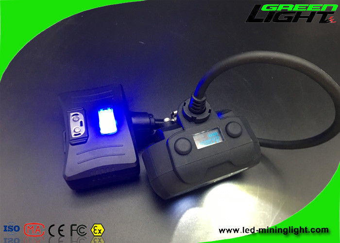 Green Lighting Dual Beam Cap Lamp IP68 Waterproof Cap Lapm With Cree Led 15000lux