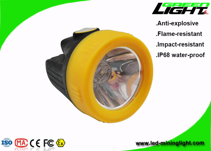 Cordless LED Underground Coal Mining Lights 143lum 10000lux With 15 Hours Backup