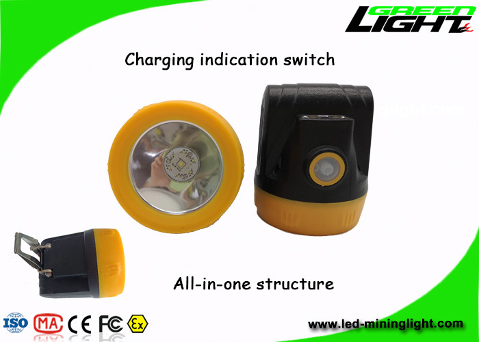 Explosion Proof Rechargeable Led Headlamp Cordless Mining Safety Cap Lithium Ion Battery