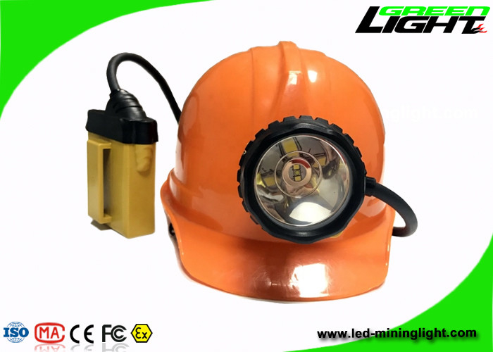 PC Material LED Corded Mining Headlamps Anti Explosion For Hard Rock Miner