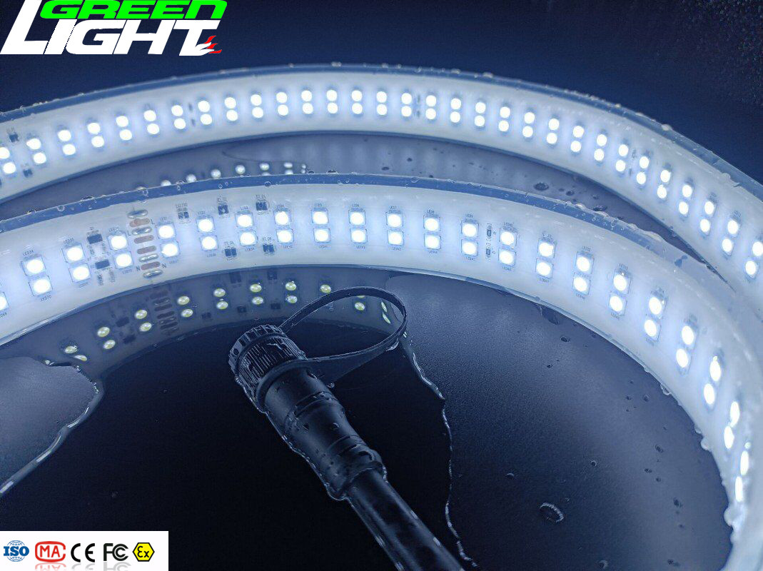Flux 	2362lum SMD5050 Flexible Led Strip Lights 230VAC Anti-explosive Strip Lights Water-proof IP68 Strip Lights