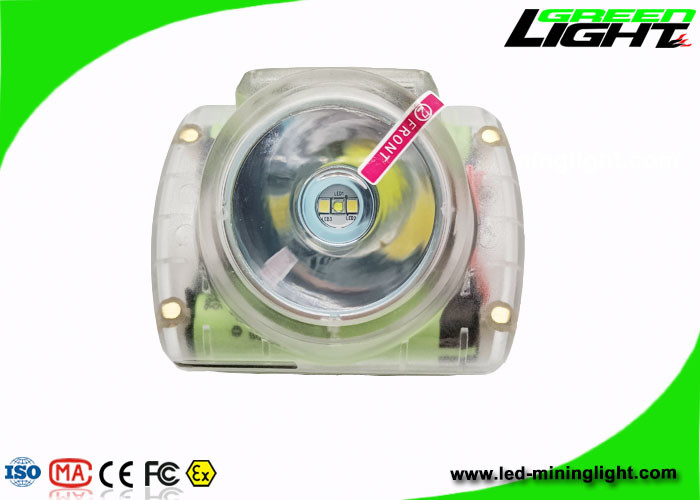 GLC-6S 348lum 4.2W LED Miners Cap Lamp Transparent 6.8Ah Panasonic Battery