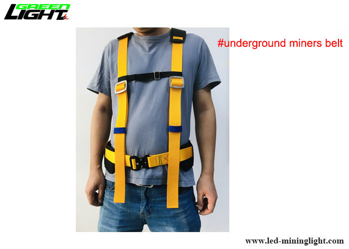 Miner's Belt with Padded Shoulder straps, Universal size and all the buckles are adjustable