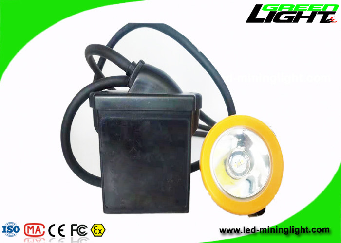 7.8Ah Rechargeable Mining Cap Lamps Silicon Button 10000lux 216lum Underground Miner Cap Lamp
