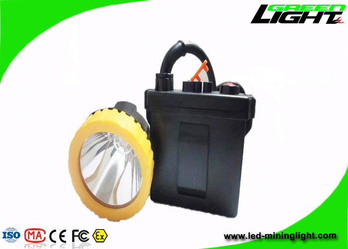 Corded 650lum 3.7W Mining Cap Lamps Rechargeable 50000Lux GL6-B For Hunting