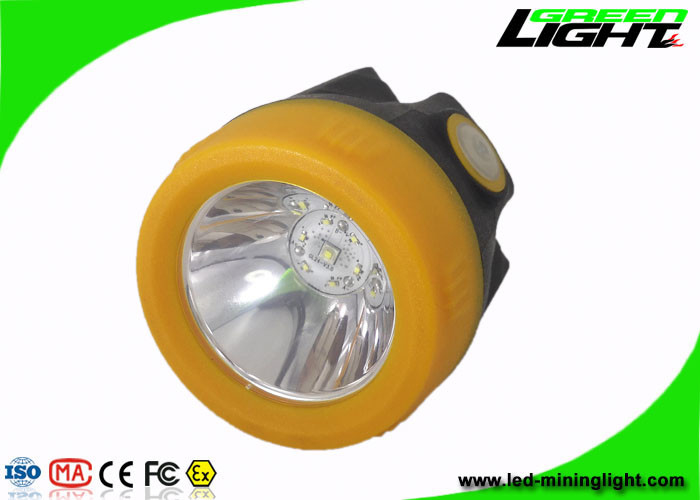 10000Lux Cordless Miner Cap Lamp Rechargeable Battery Anti Explosive 1.1W Portable Led Headlamp