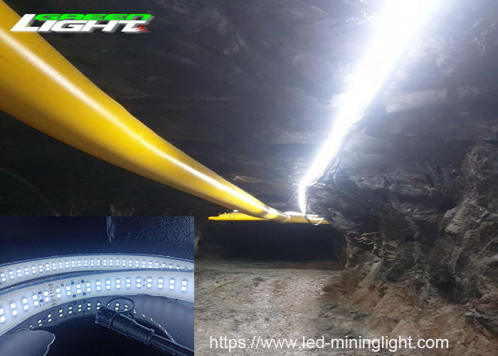 AC110V 35W LED Flexible Strip Lights SMD2835 280LEDs Double Row Waterproof Led Strip For Tunnel Underground Mine Outdoor