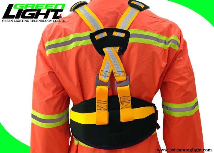 Super Wear Resistant Nylon Miners Belt With Shoulder Back Waist Support Reflective Strips