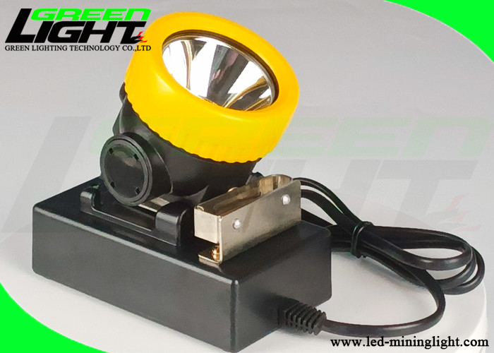 Safety Cordless Miners Cap Lamp 5000LUX With 3.4Ah Rechargeable Battery