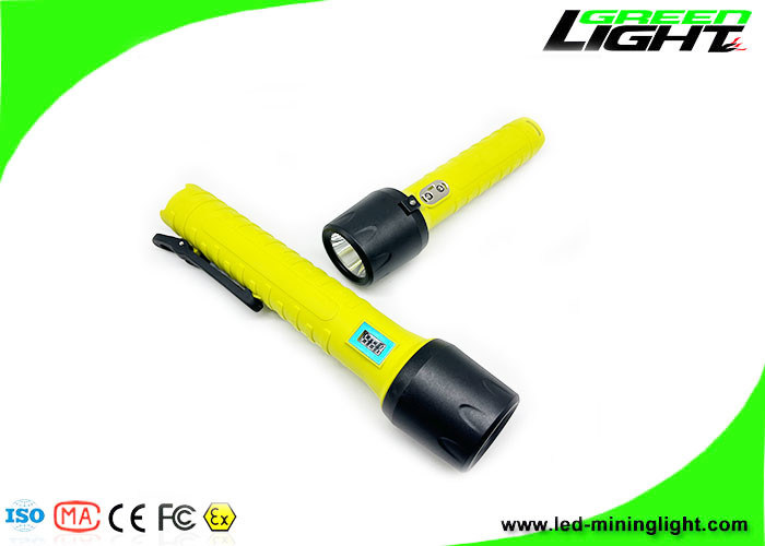 IP68 Waterproof 10 W Explosion Proof Flashlight 1300 lum 25000 lux LED Torch USB Magnetic Charging